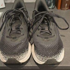Under Armour Black and White Sneakers